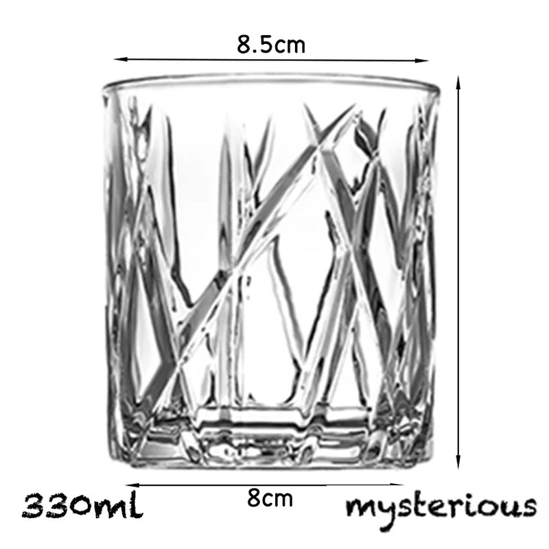Whiskey Glasses,Scotch Glasses,Old Fashioned Whiskey Glasses/Perfect Gift for Scotch Lovers/Style Glassware for Bourbon/Rum