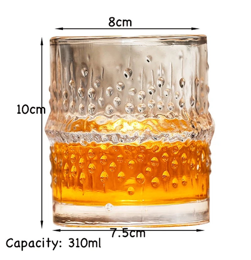 Whiskey Glasses,Scotch Glasses,Old Fashioned Whiskey Glasses/Perfect Gift for Scotch Lovers/Style Glassware for Bourbon/Rum