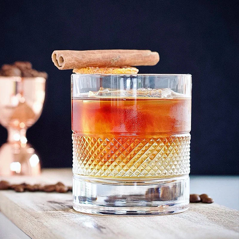Whiskey Glasses,Scotch Glasses,Old Fashioned Whiskey Glasses/Perfect Gift for Scotch Lovers/Style Glassware for Bourbon/Rum