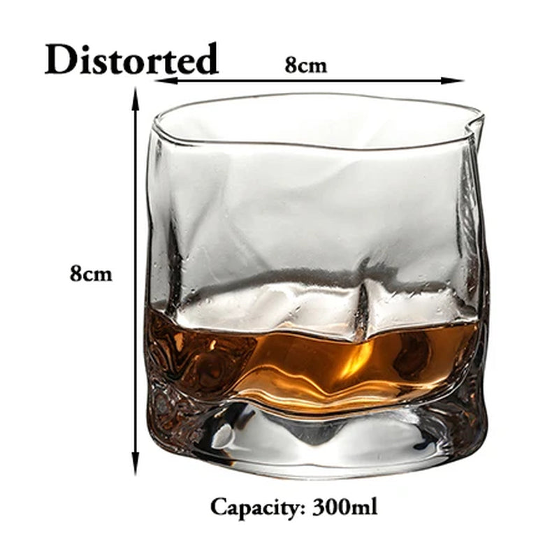 Whiskey Glasses,Scotch Glasses,Old Fashioned Whiskey Glasses/Perfect Gift for Scotch Lovers/Style Glassware for Bourbon/Rum